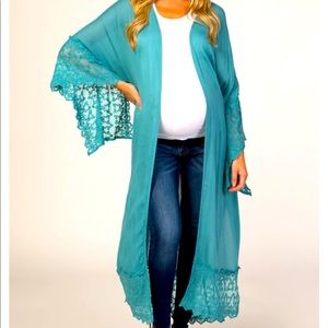 Pink Blush Cover Up Kimono